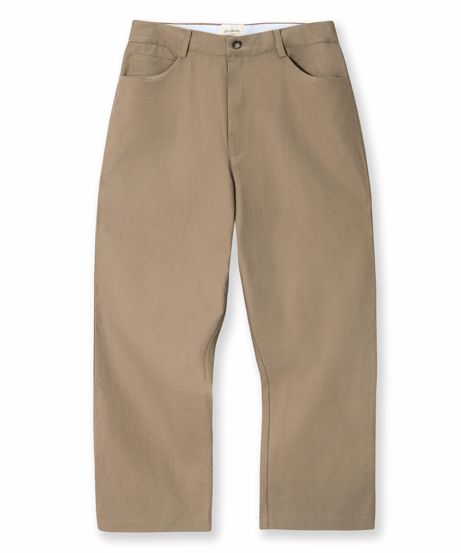 Semi-Wide Cold хлопок Chino брюки
