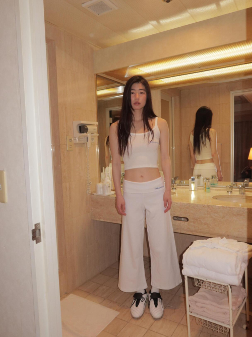 Mellow low rise cropped pants (4colors)