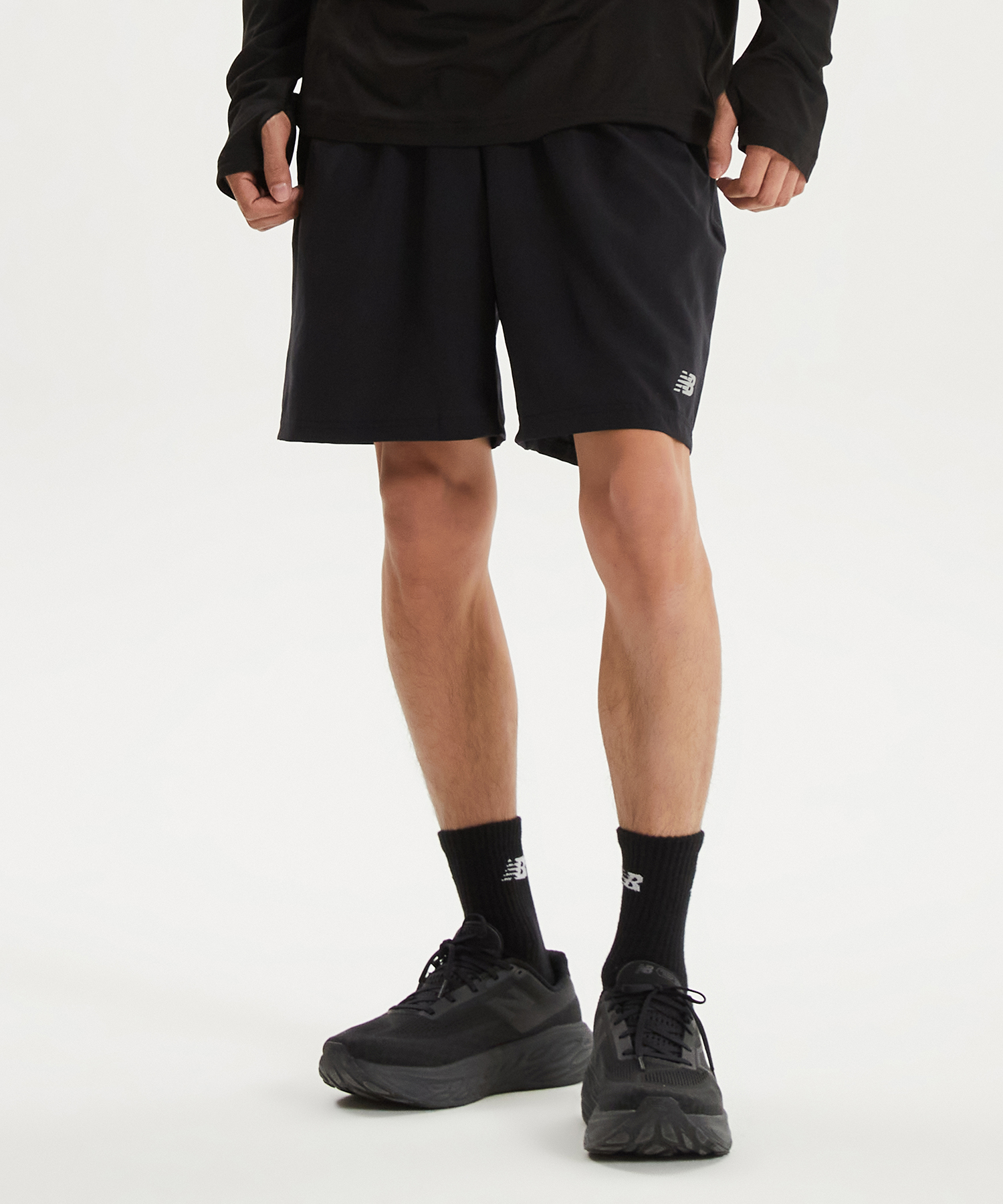 NBNVG26301 / MEN спортessential шорты (BLACK)