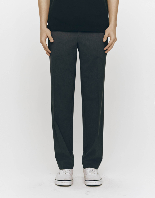 Легкие в уходе брюки-слаксы tapered 115516 [5 colors]