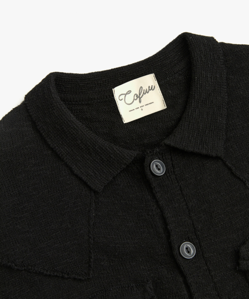 Shade Knit Trucker куртка BLACK