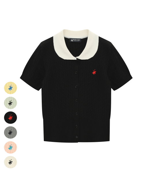 Женский трикотажный кардиган с круглым воротником 6Color TK005
