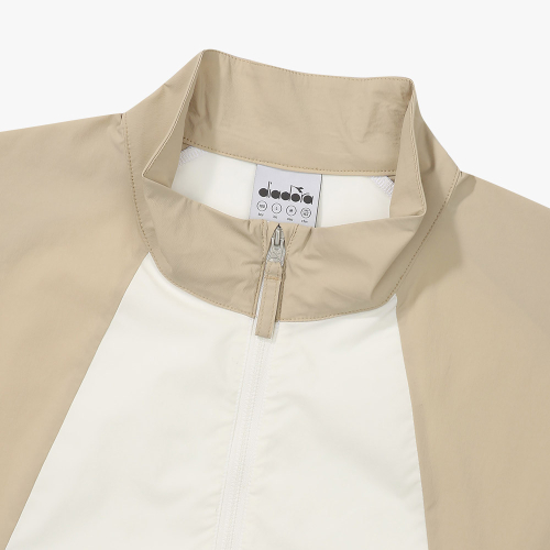 Aquadune стрейч тканый анорак с коротким рукавом BEIGE