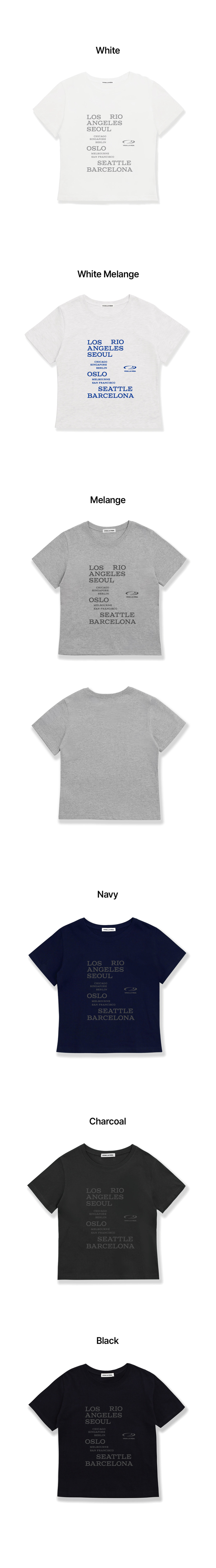MUSINSA | VIVA LA VIDA Rio Crop Short Sleeve T-Shirt