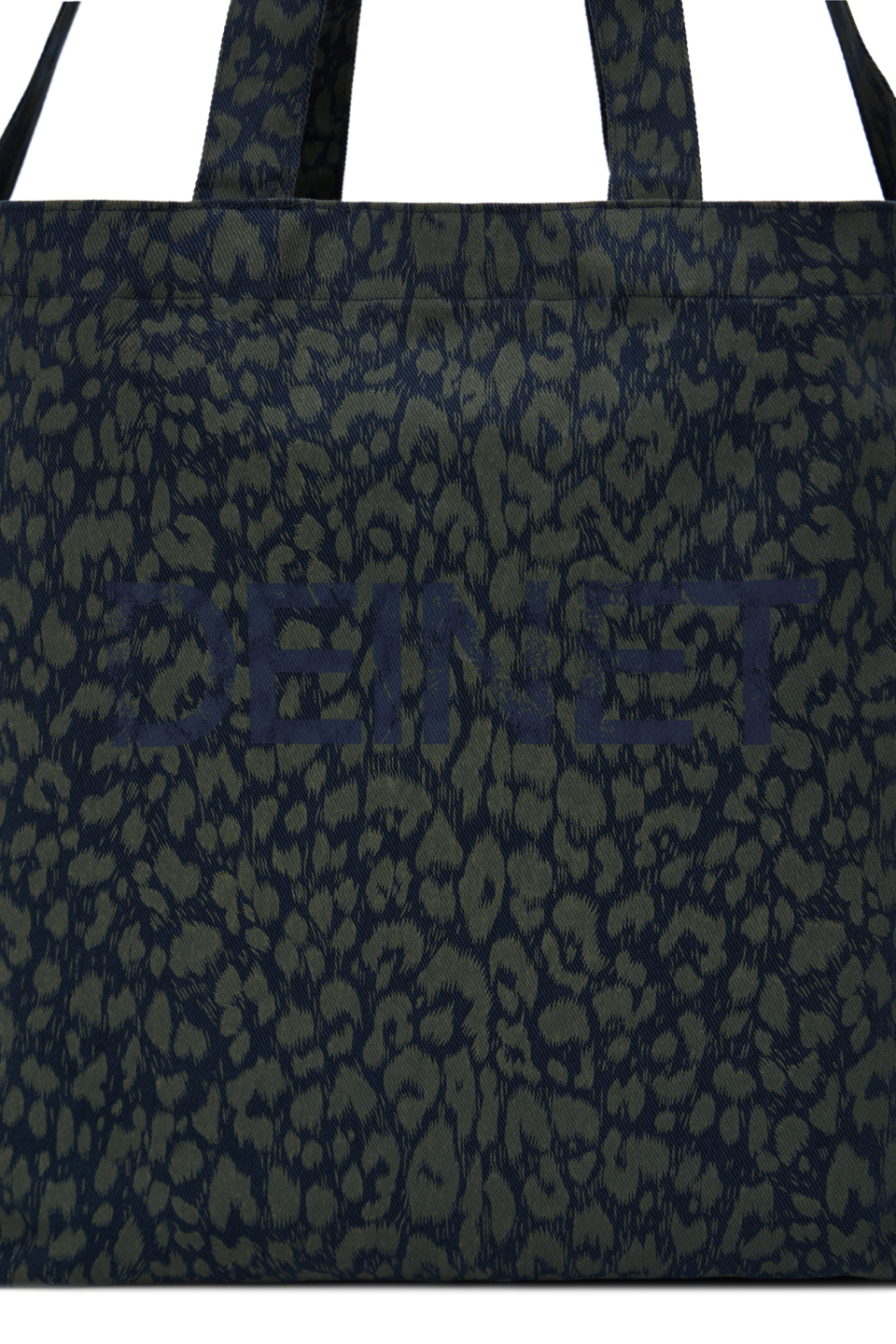 DEINET LOGO TWO WAY ECO BAG IN NAVY LEOPARD - 감도 깊은 취향