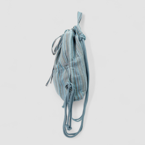 Bohemian в полоску Dune Drawstring Bagpack_[TEALGREEN]