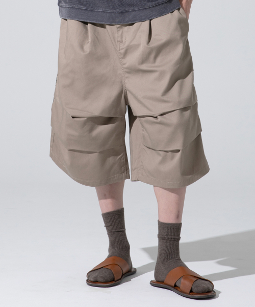 XP279 парашют бермуды хлопок (BEIGE)