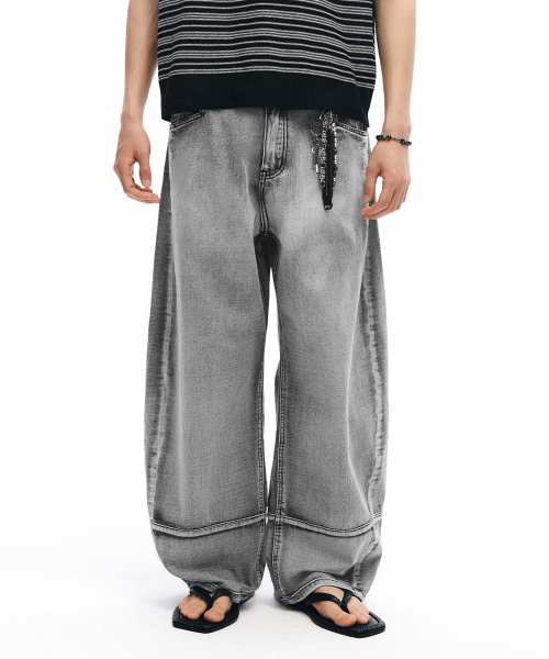 Легкие джинсы баллоны Air Weight, Grey