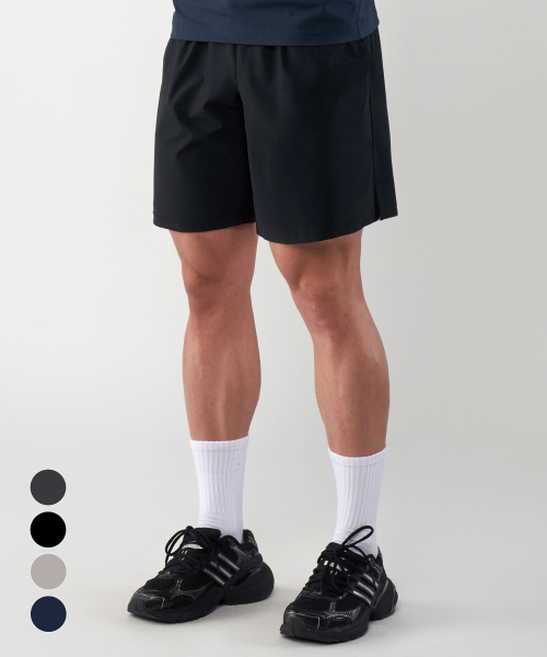 [2PACK]Cool dry four-spandex banding sweat shorts 4 Colors