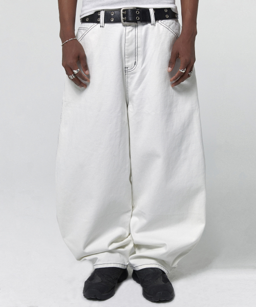 CONTOUR POCKET DENIM [WHITE]