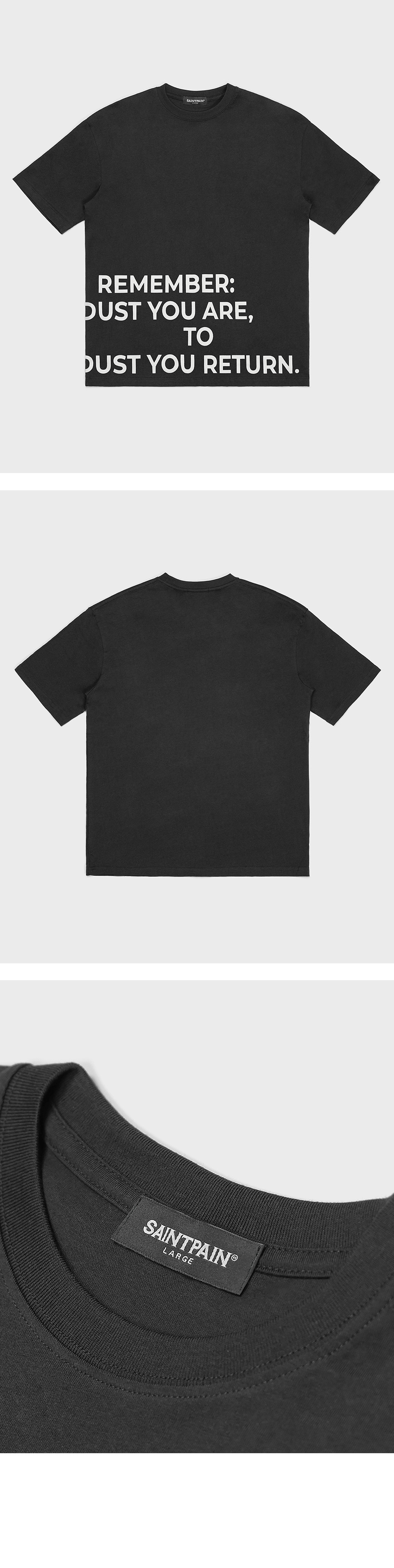日本未入荷SAINTPAINのSP Sans Short Sleeve T-shirt 全3色 MUSINSA公式 | SAINTPAIN SP Sans Short Sleeve T-shirt Black