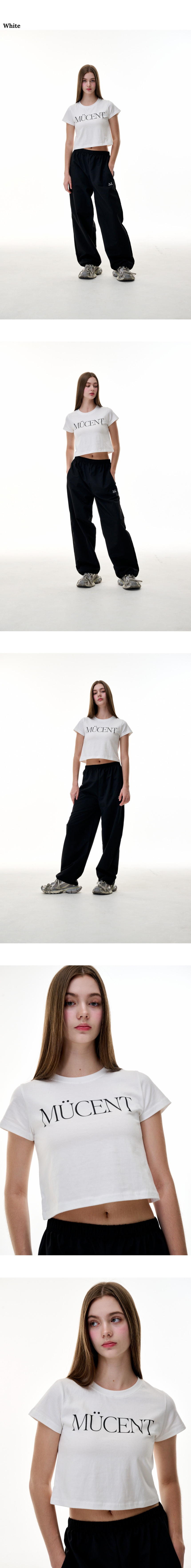 ★MUCENT★ Wave Lettering Short Sleeve Tee P00000MD MUSINSA | MUCENT wave lettering short sleeve tee