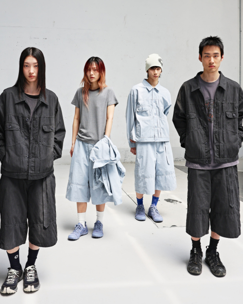 パンツ 999humanity BELTED BURMUDA DYEING PANTS MUSINSA | 999HUMANITY Belted Bermuda Dying Pants (Sky)