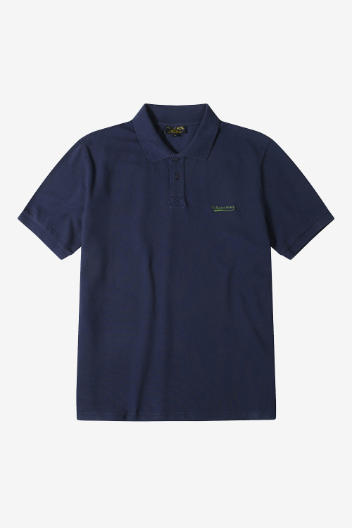 TOUNY - POLO PATCH T-shirt_Navy
