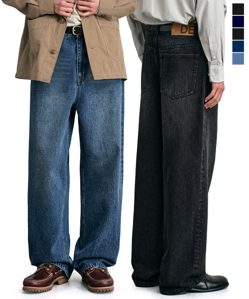 Relaxed Wide Denim Jeans DCPT064