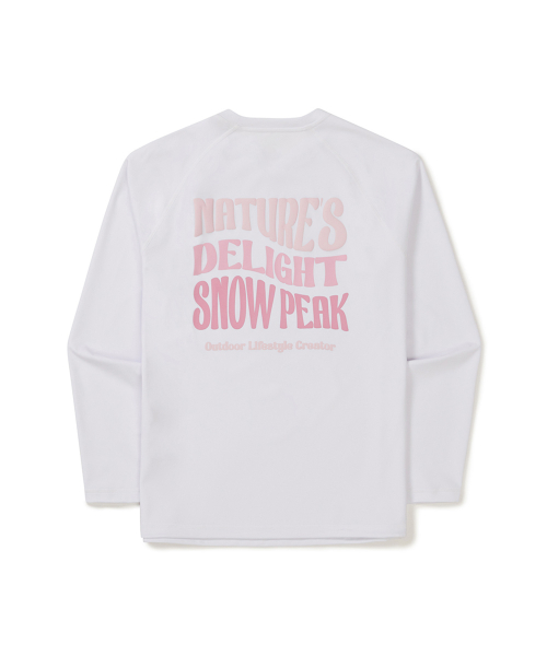 Женский свободный рашгард для воды (S25MWWSW09) White
