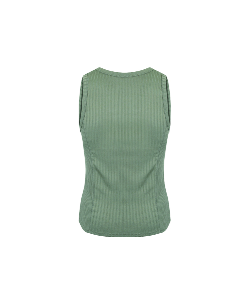 NOW fit Sleeveless_KHAKI