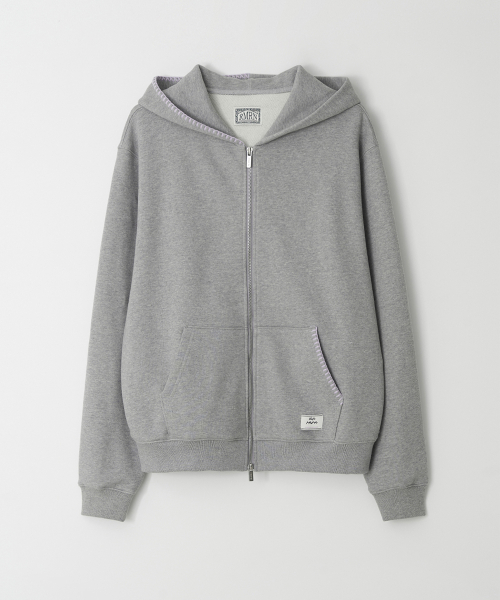 R STITCH HOOD ZIP-UP