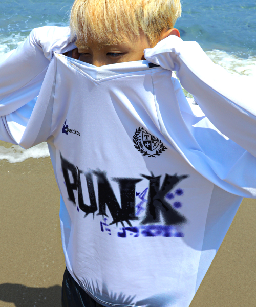 Рашгард с длинным рукавом GT118 Punk Graffiti (WHITE)