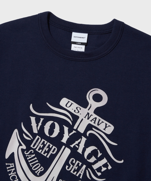 MIL SERIES TEE(VOYAGE)_NAVY