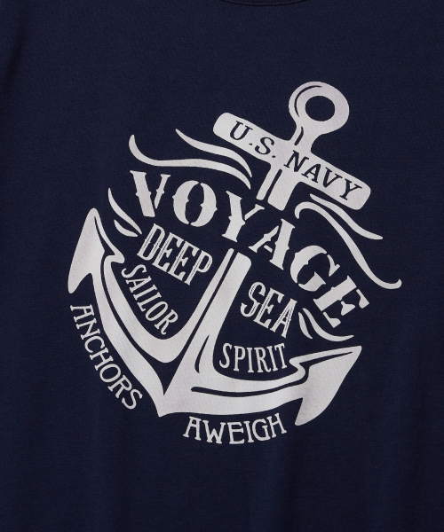 MIL SERIES TEE(VOYAGE)_NAVY