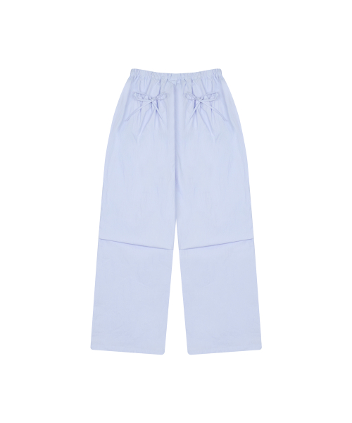 L17 STRING WIDE PANTS(SKY BLUE)
