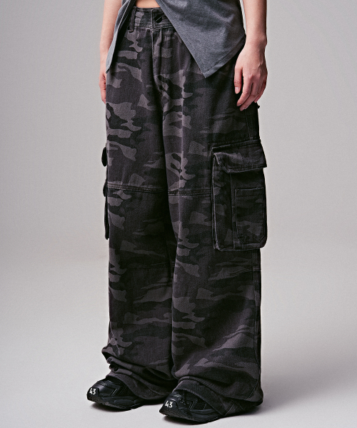 Army Wide Cargo Pants DEEP CAMO