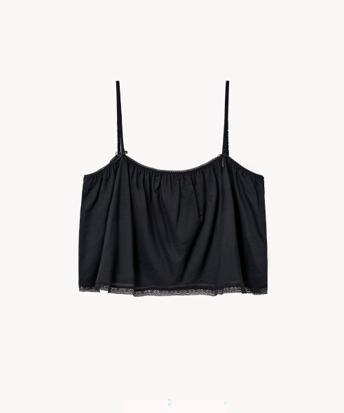 Кружевной топ Lace Flow (BLACK)
