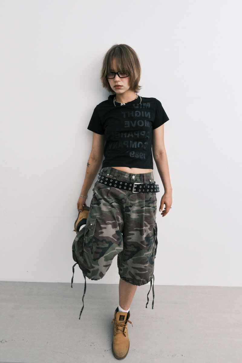 【MIDNIGHT MOVE】7 camo pants カモパンツ / 追跡付 MUSINSA公式 | MIDNIGHT MOVE 7 camo pants (khaki)