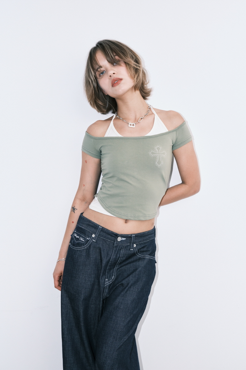 【MIDNIGHT MOVE】ag cross t ★韓国人気★ 追跡付 MUSINSA公式 | MIDNIGHT MOVE ag cross t (khaki)