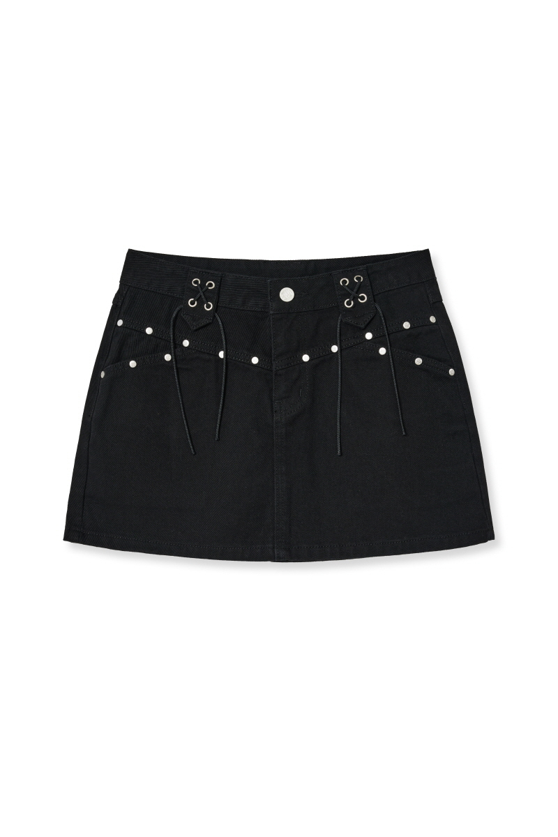 【MIDNIGHT MOVE】25ss belt skirt MUSINSA | MIDNIGHT MOVE belt skirt (black)