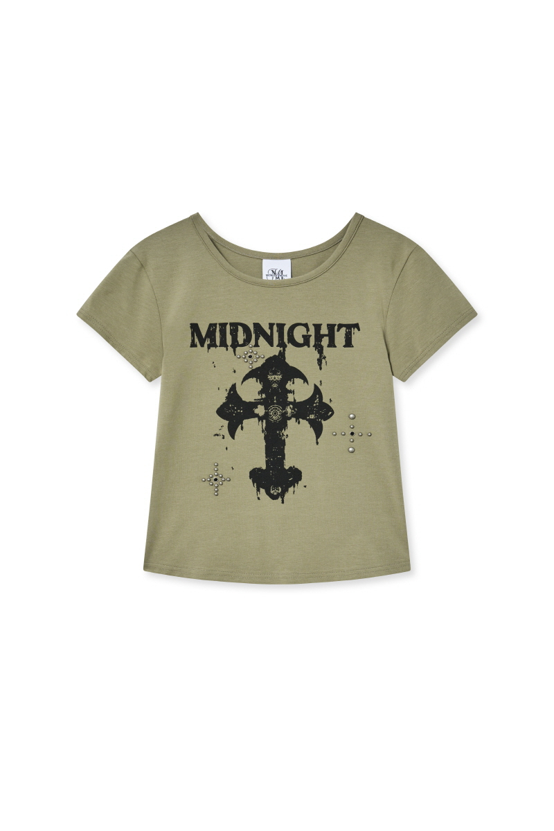 MUSINSA公式 | MIDNIGHT MOVE cross t (khaki)