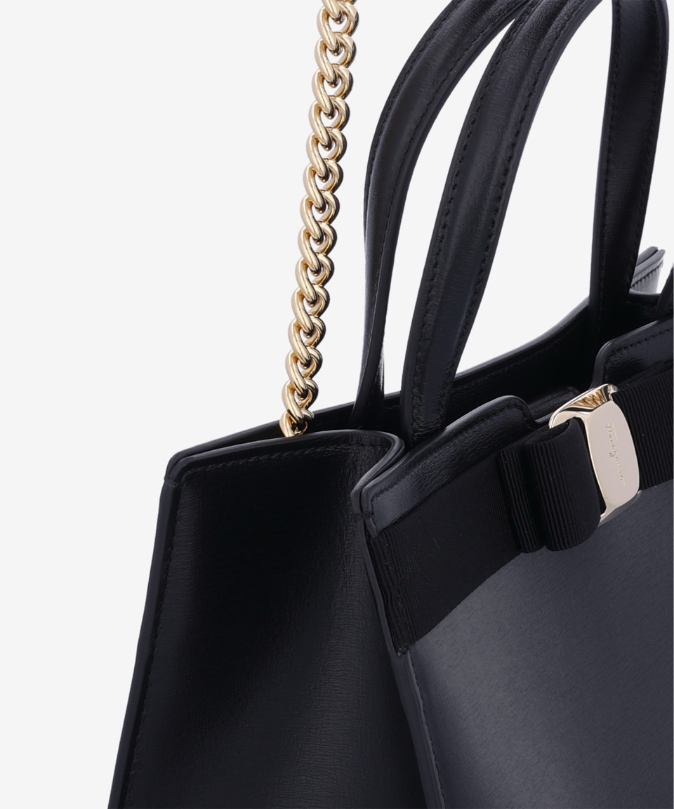 ■FERRAGAMO■ Barau Tote Bag Black 21I290734058 21I290734058 MUSINSA | SALVATORE FERRAGAMO Barau Tote Bag - Black