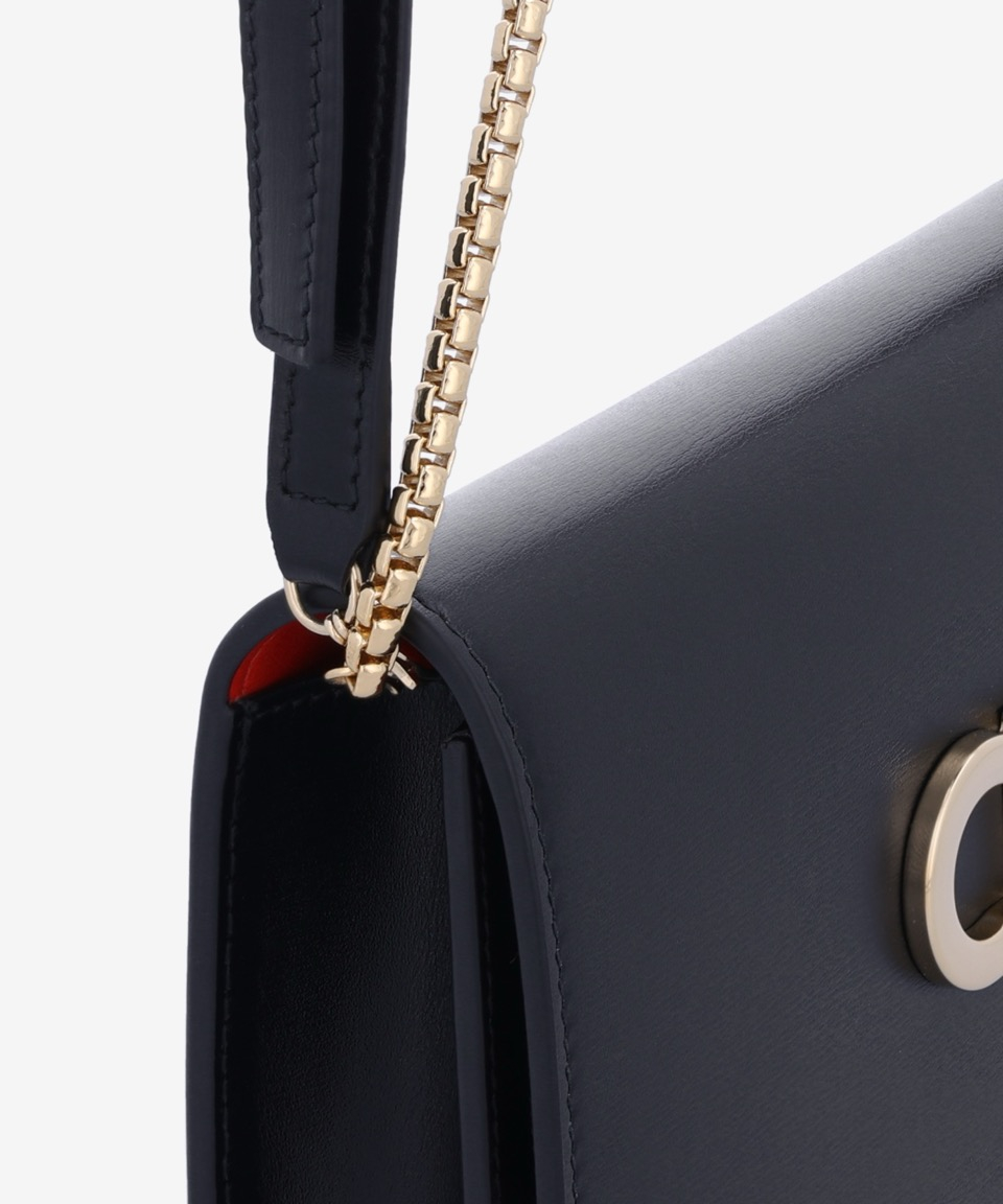 MUSINSA | SALVATORE FERRAGAMO Mini Double Gancini Shoulder