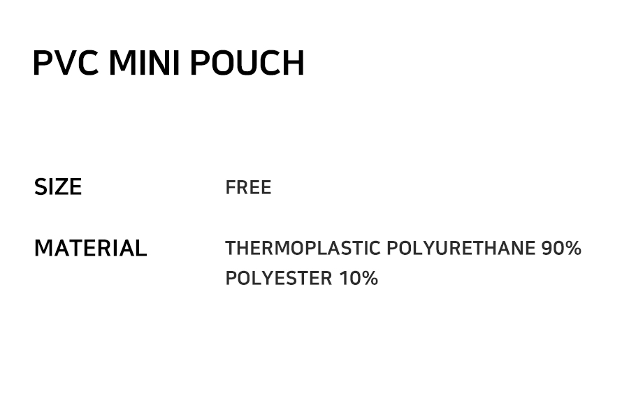 PVC MINI POUCH 