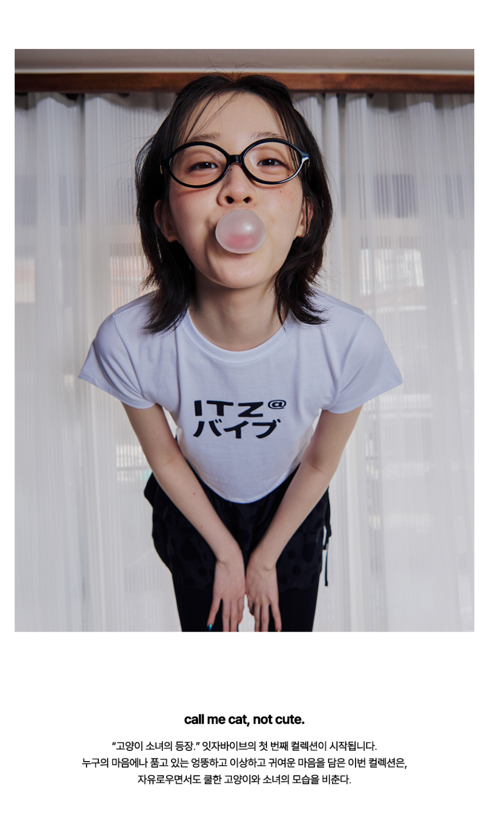 ◆25SS ITZAVIBE THREE BABY CATS SLIM T SHIRT/2色◆ MUSINSA | ITZAVIBE THREE BABY CATS SLIM T SHIRT - WHITE