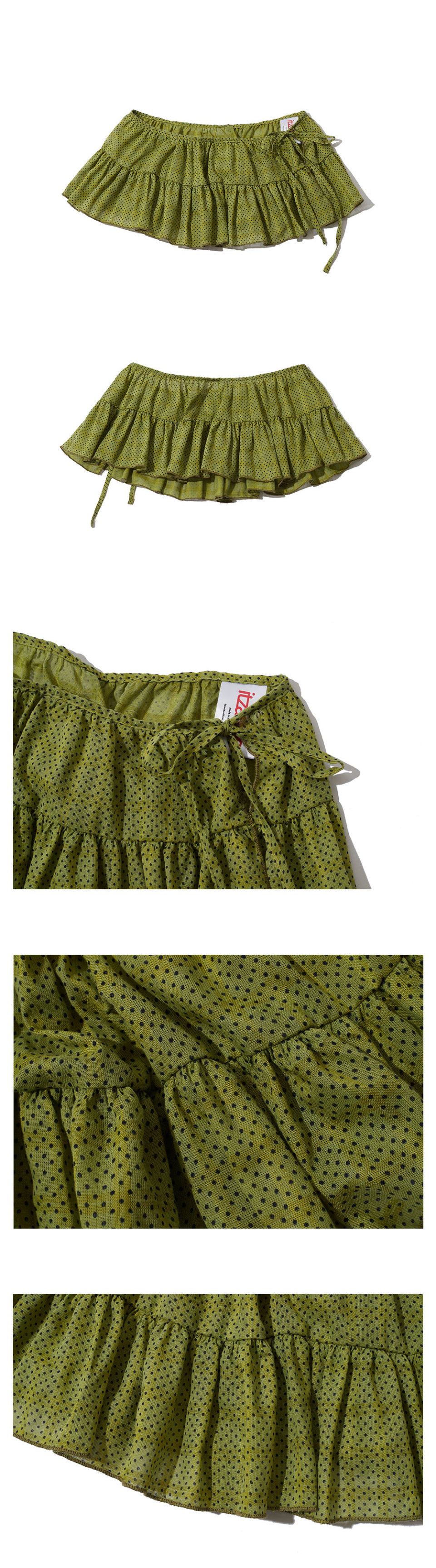 ミニスカート ITZAVIBE KIWI DOTTED LAYERED WRAP SHORT SKIRT 5BMR0044 MUSINSA | ITZAVIBE KIWI DOTTED LAYERED WRAP SHORT SKIRT