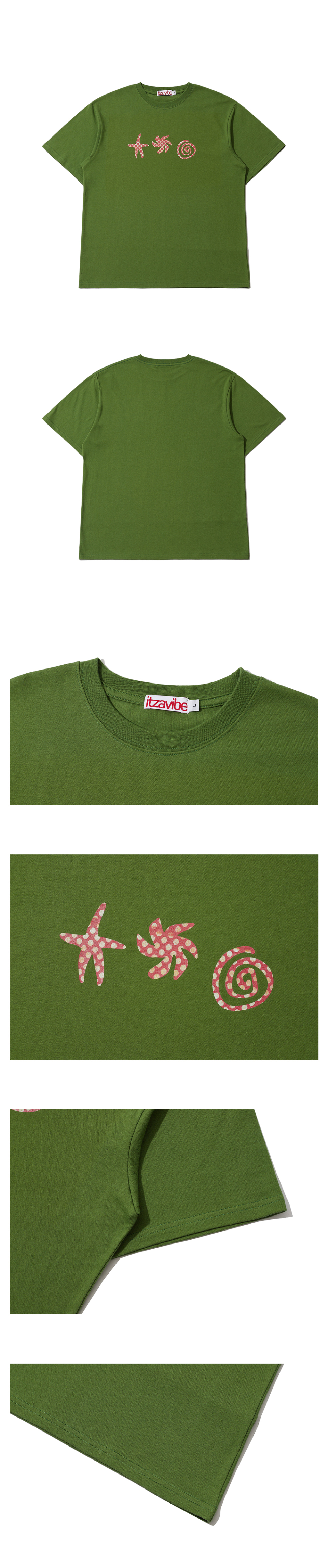 ★2025SS新作★ITZAVIBE★DOODLE T SHIRT MUSINSA | ITZAVIBE DOODLE T SHIRT - GREEN