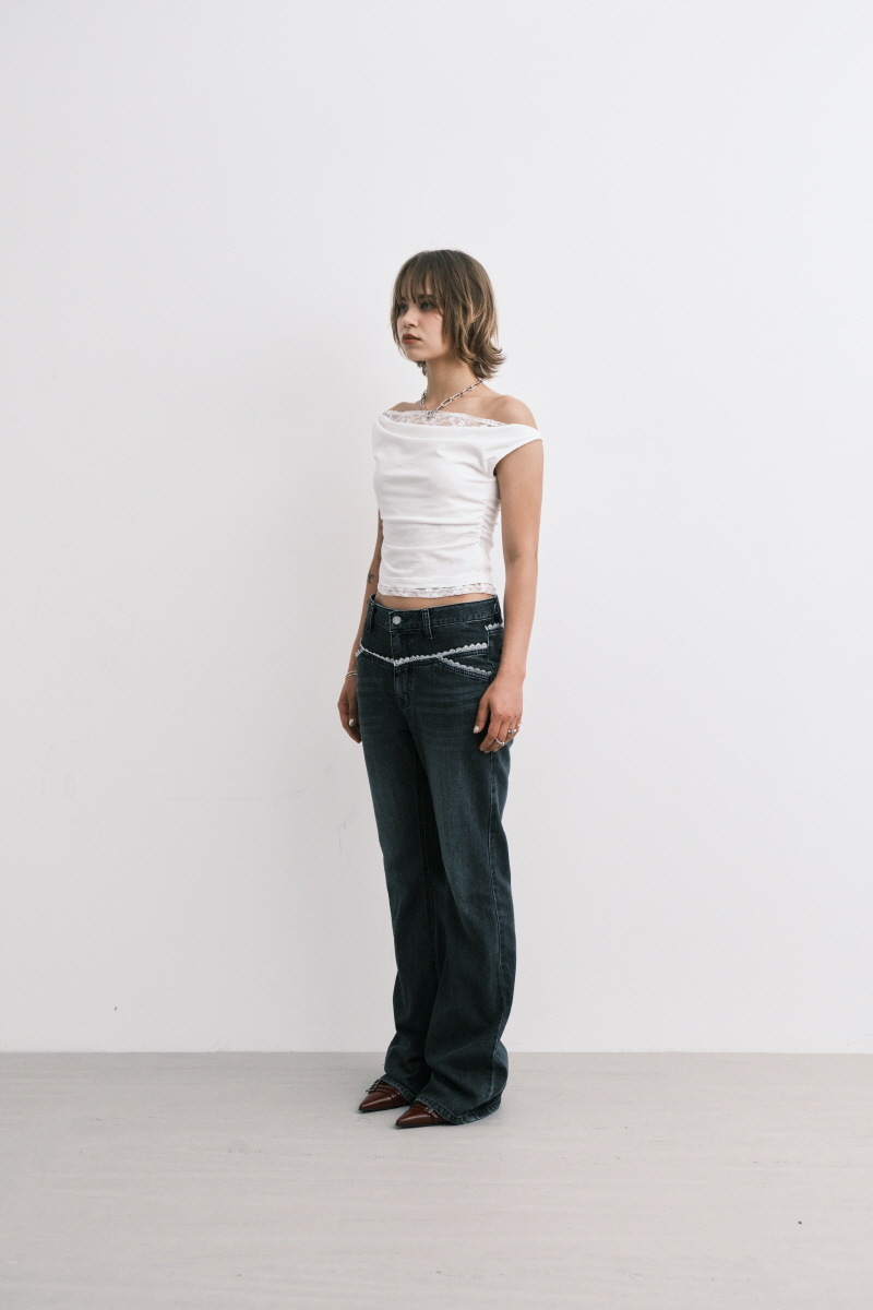 ●MIDNIGHT MOVE● lace bt pants blue 25sp87 MUSINSA | MIDNIGHT MOVE lace bt pants (black)