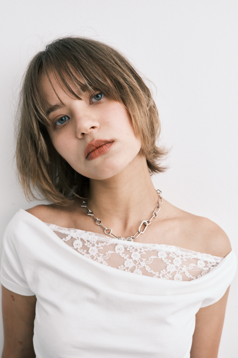 【MIDNIGHT MOVE】lace duo t Tシャツ Midnight Move／SET89 T（Tシャツ/カットソー）｜Midnight Move