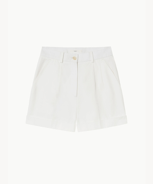 Шорты с отворотами Form (WHITE)
