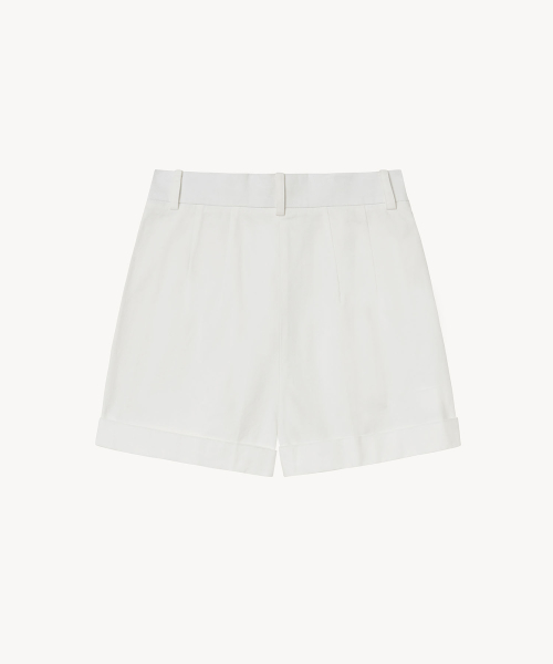 Шорты с отворотами Form (WHITE)