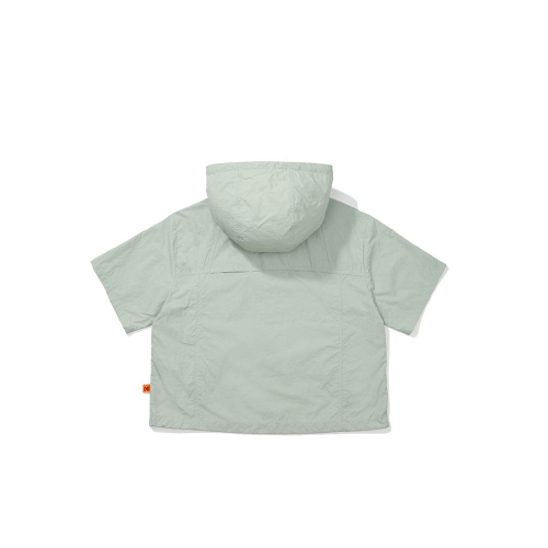 Женский кроп-анорак с капюшоном Breeze Pop MINT GREEN