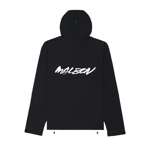 [MALBON X FUTURA] Худи-куртка на молнии BLACK (MAN)