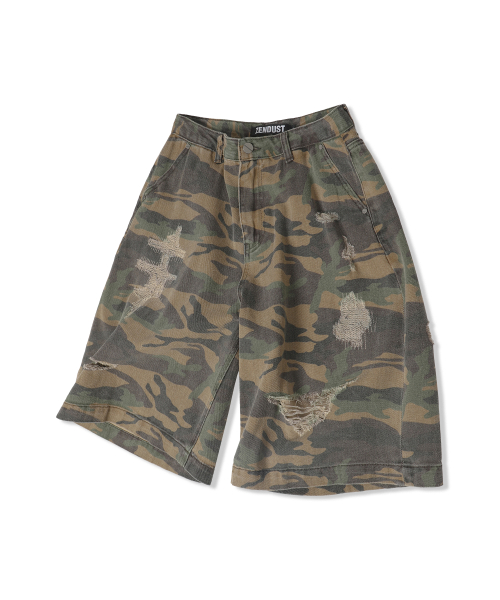 Camouflage Vintage Shorts BLACK CAMO