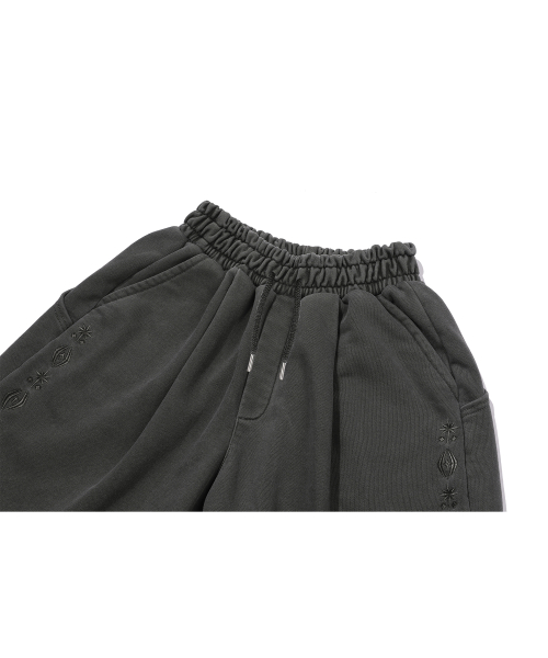 Свитшот-шорты Toteme Bermuda Pigment Smoke Black