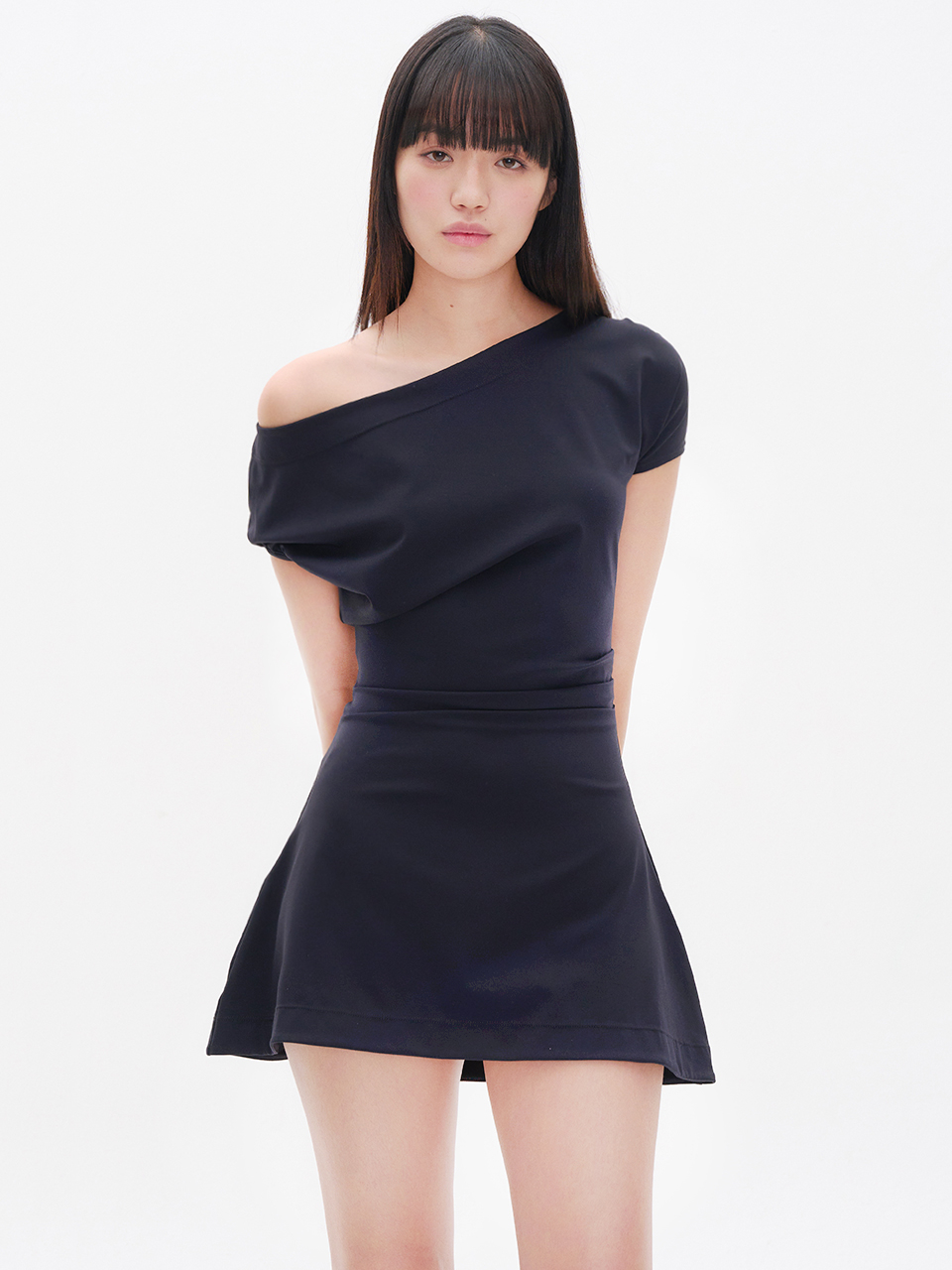 ★YOUHEE★ BASIC OFF-SHOULDER DRESS MUSINSA | YOUHEE BASIC OFF-SHOULDER DRESS BLACK