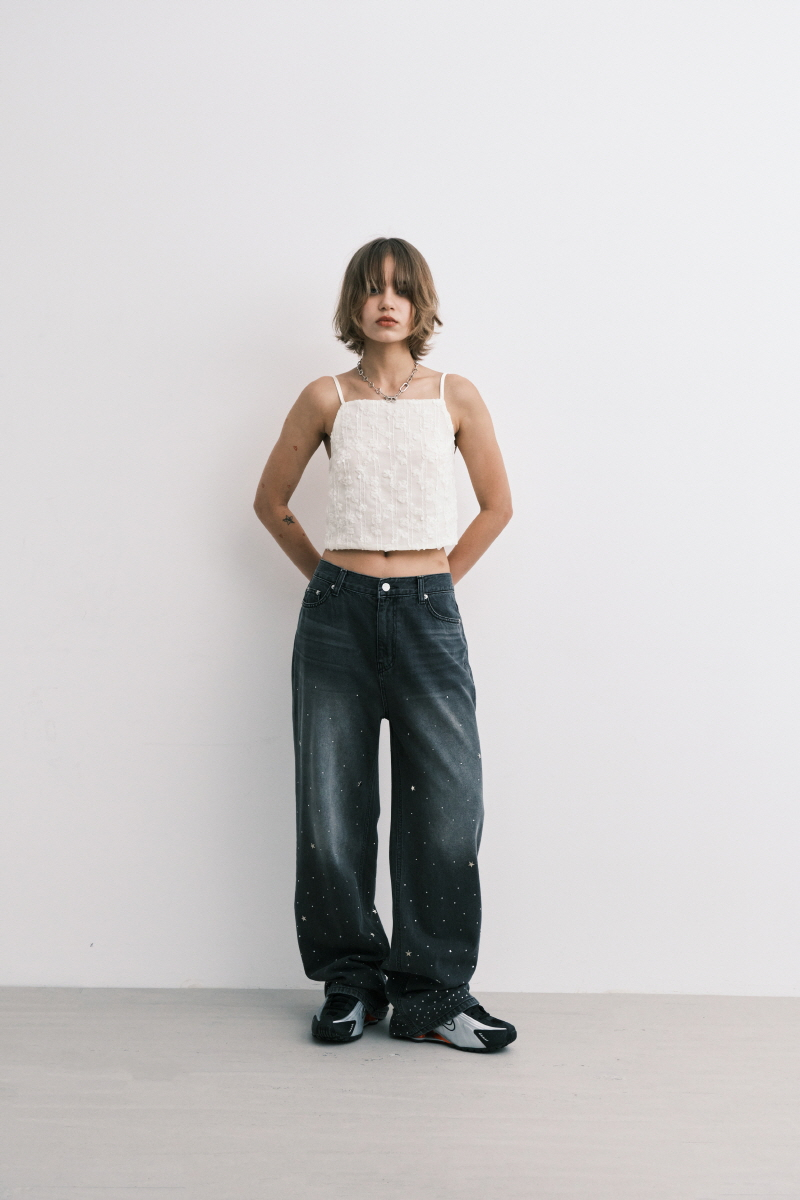 【MIDNIGHT MOVE】ss cubic pants ★韓国人気★ 追跡付 MUSINSA | MIDNIGHT MOVE ss cubic pants (black)
