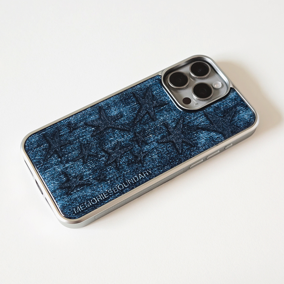 브로드스타진 폰케이스 블루 정면