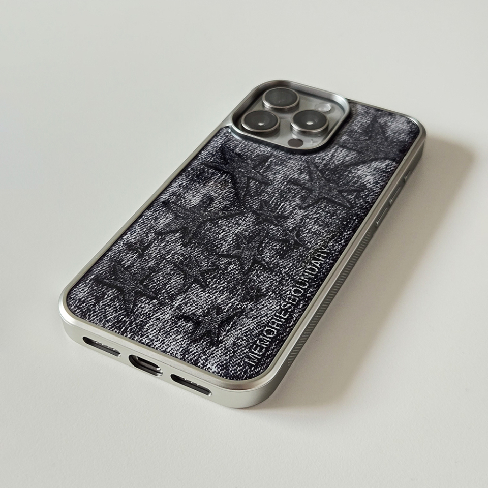 브로드스타진 블랙 폰케이스 하단부